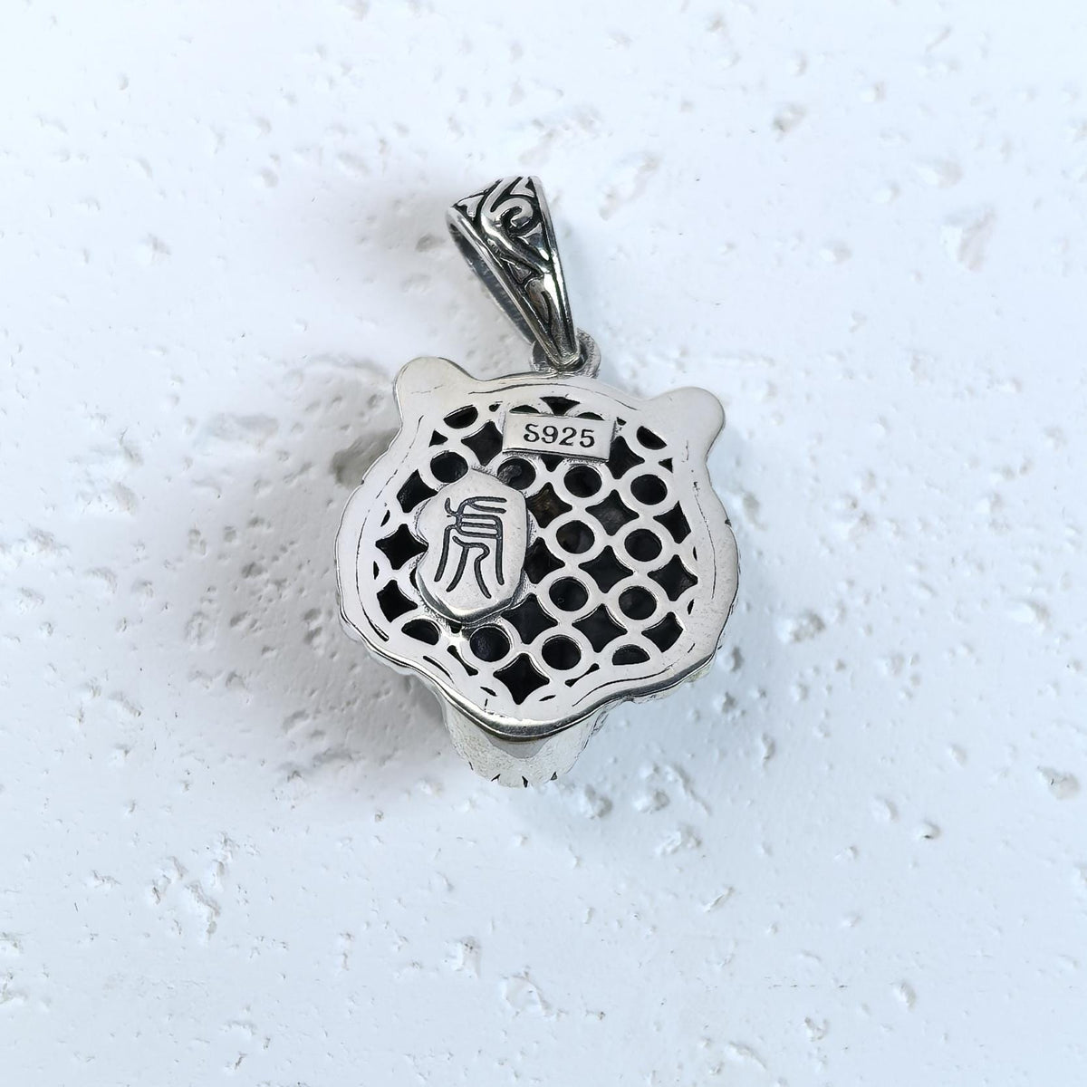 S925 Sterling Silver Tiger Head Pendant Necklace – Fierce Animal Jewelry Custom Engraved
